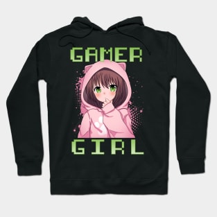 Gamer Girl Anime Cosplay Hoodie